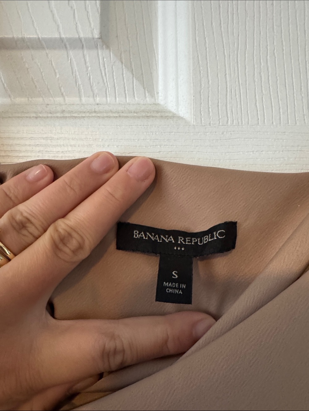 Banana Republic Nude Slip Dress - Picture 2 of 4